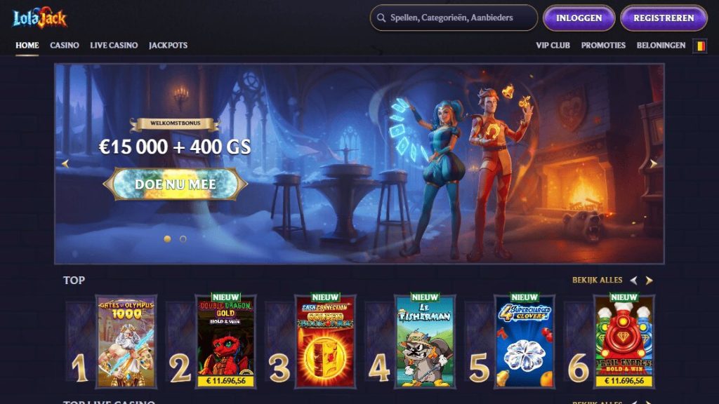 homepage van no cruks casino lolajack